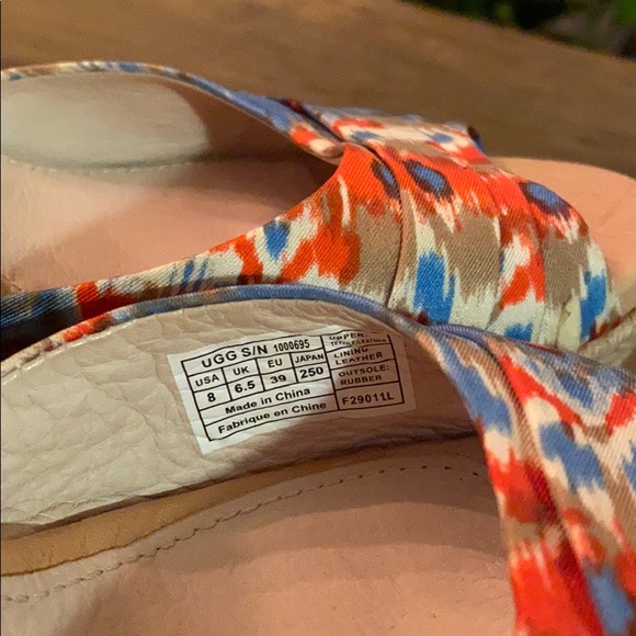 UGG Ikat Lace up Espadrilles size 8 - Picture 4 of 6